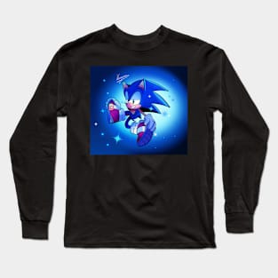 Sonic redraw Long Sleeve T-Shirt